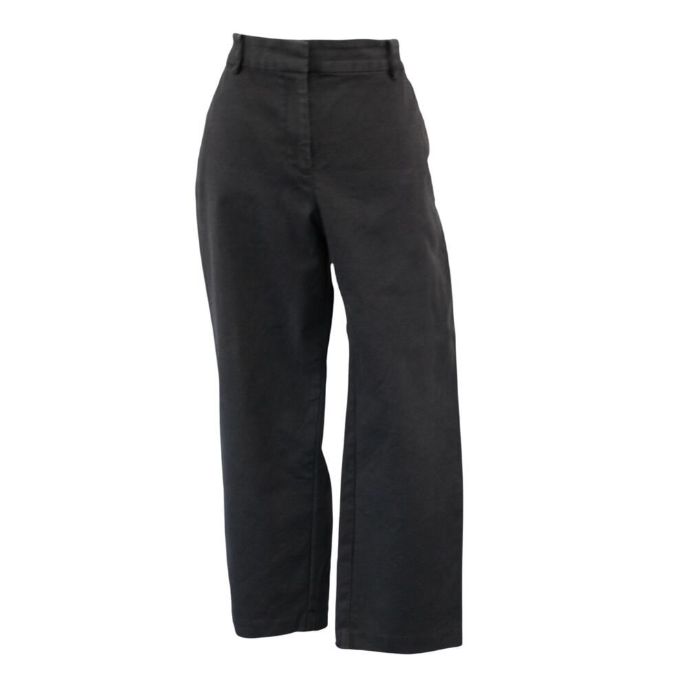 LOFT Women's Riviera SLIM Cropped Pants Size 14 Navy Blue